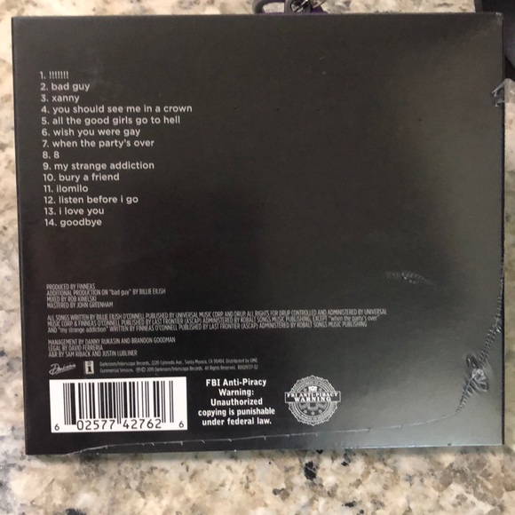 Billie Eilish 2019 CD - Picture 2 of 4